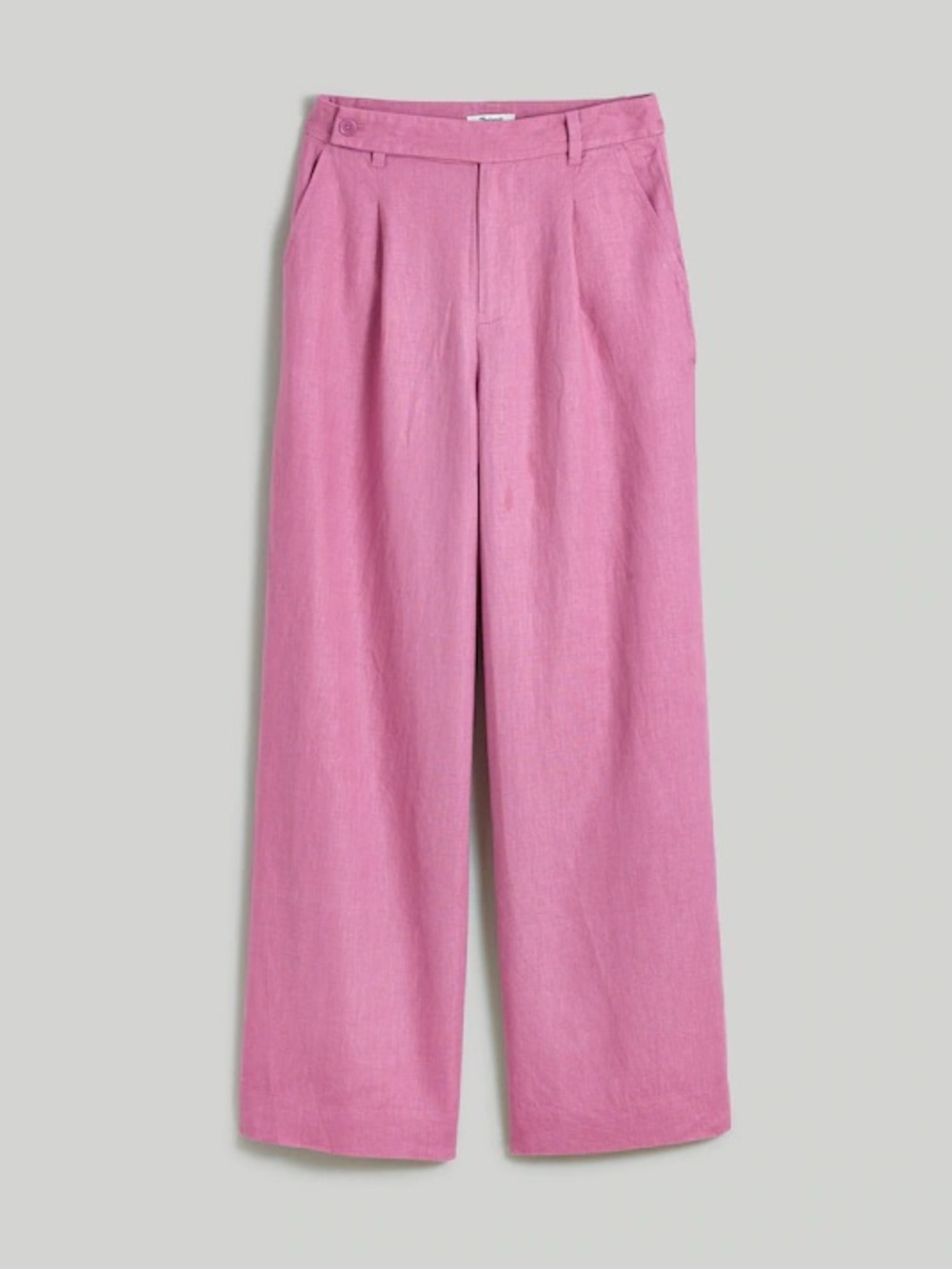 Madewell Harlow Wide Leg Pant in 100% Linen - Picture 2 of 5